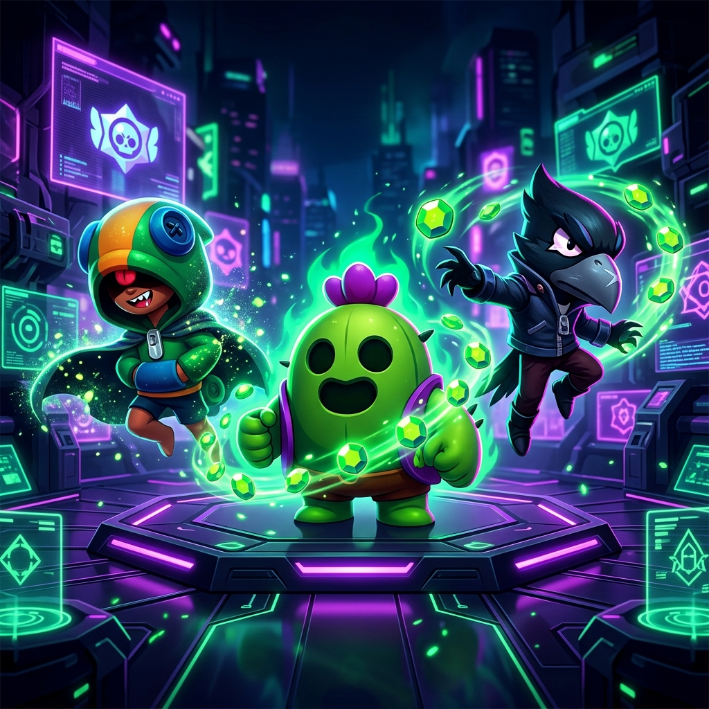BrawlStars Characters Creative Banner